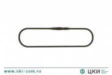 Универсальный кольцевой двухветвевой канатный строп УСК2